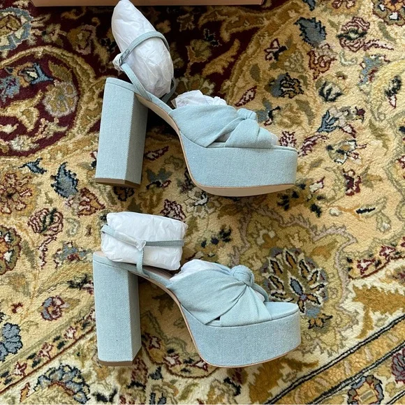 Loeffler Randall Knot Platform Heels - Picture 11 of 13